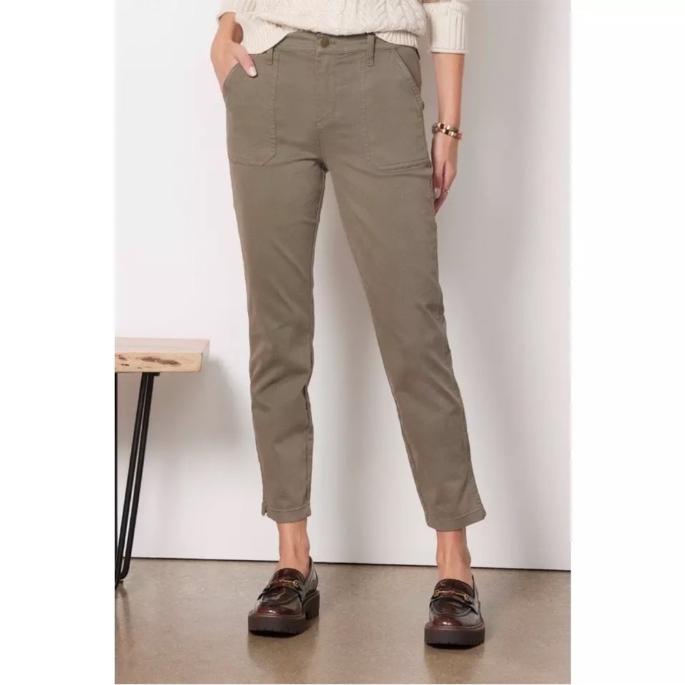 Evereve Payton Utility Ankle Slit Pants Size 28